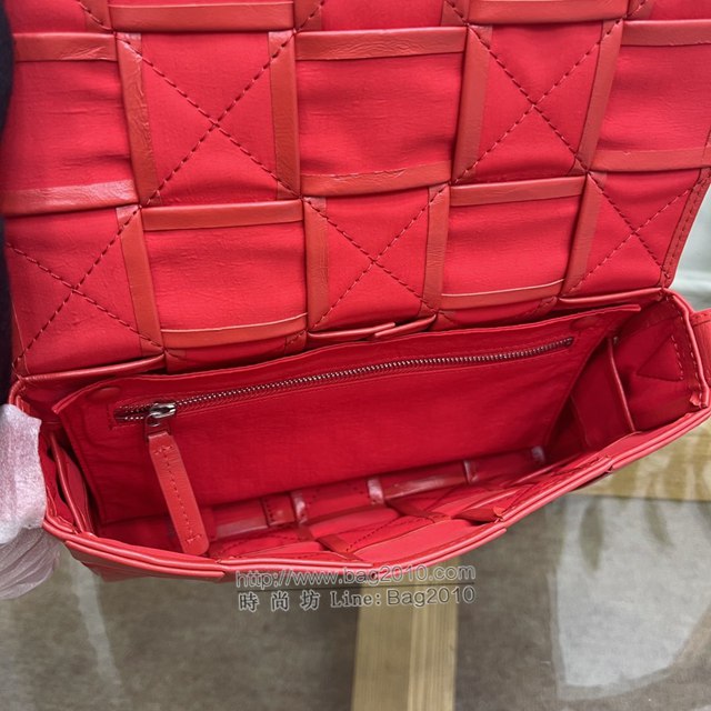 Bottega veneta高端女包 KF0022 寶緹嘉CASSETTE五格油臘皮女包 BV經典款小牛皮編織單肩斜挎包  gxz1347
